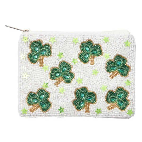 Shamrock Sparkle Coin Purse
