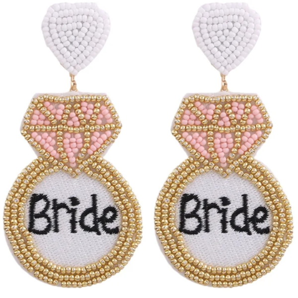 Bridal Bliss Ring Earrings