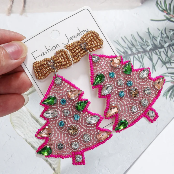 Glamorous Holiday Sparkle Earrings