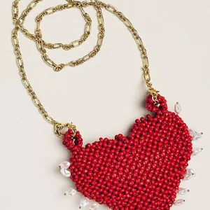 ALÉMAIS Carmelo Beaded Crossbody Bag