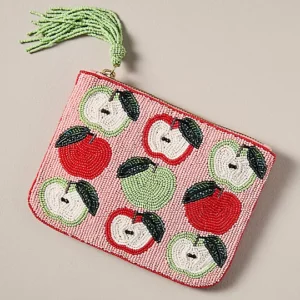 The Fiona Medium Beaded Pouch