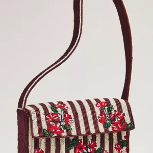 The Fiona Beaded Bag: Floral Edition
