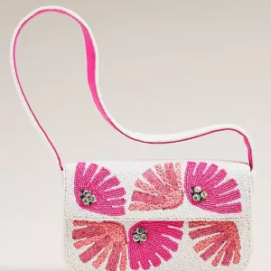 The Fiona Beaded Bag: Floral Edition